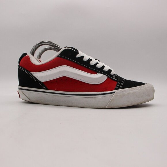 VANS Knu Skool Men's Women's Black Red White Skateboarding